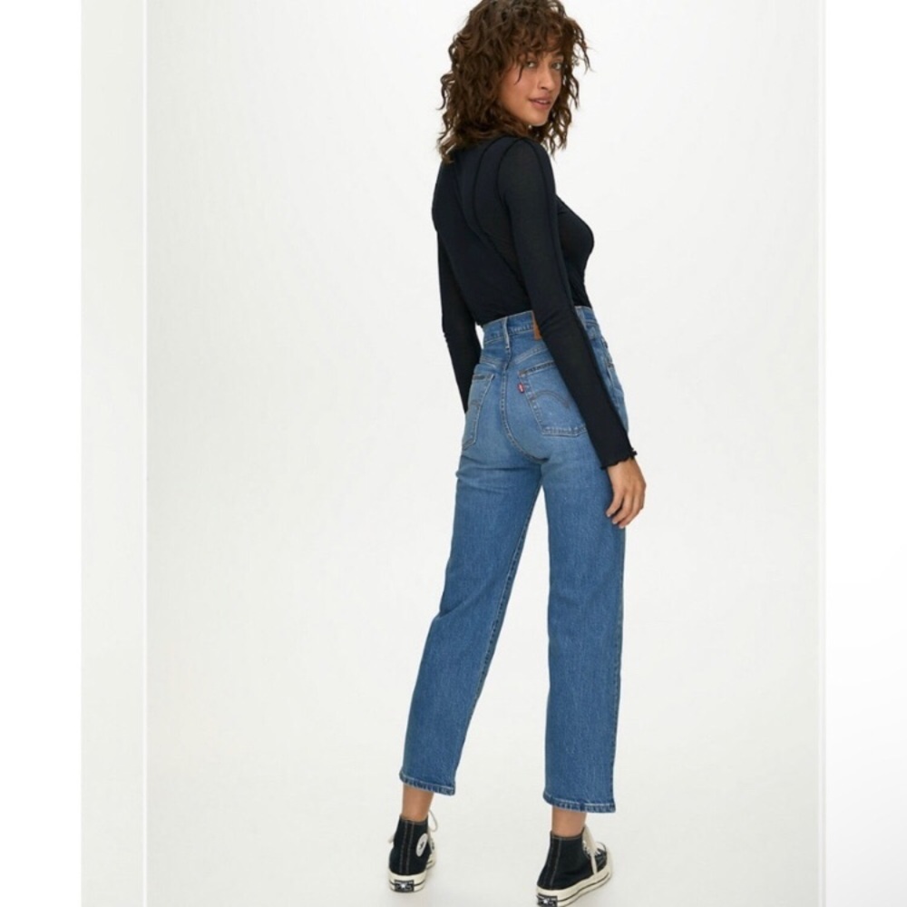 Levis Ribcage straight ankle Jive swing 27 27”